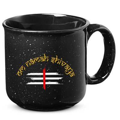 Om Namah Shivaya Tripundra Symbol Of Shiva 15oz Campfire Ceramic Mug