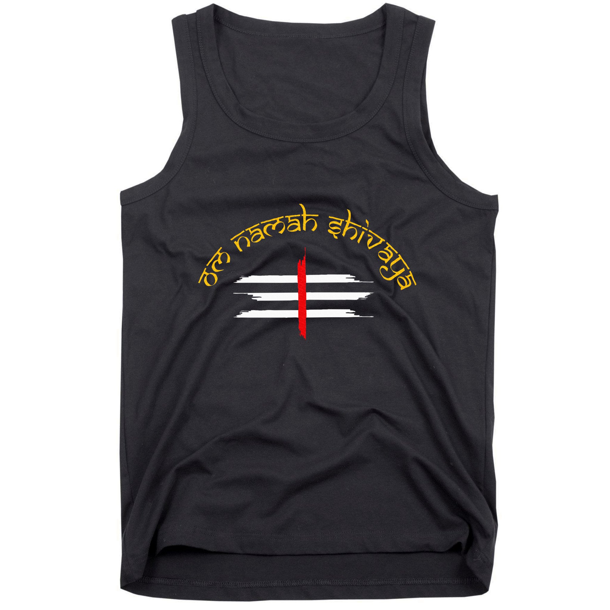 Om Namah Shivaya Tripundra Symbol Of Shiva Tank Top