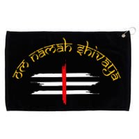 Om Namah Shivaya Tripundra Symbol Of Shiva Grommeted Golf Towel