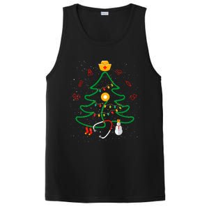 Oh Nursing Tree Stethoscope Christmas Tree Rn Nurse Doctor Gift PosiCharge Competitor Tank