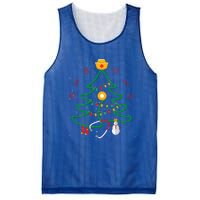 Oh Nursing Tree Stethoscope Christmas Tree Rn Nurse Doctor Gift Mesh Reversible Basketball Jersey Tank