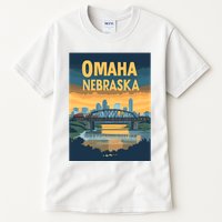 Omaha Nebraska Travel Poster Tall T-Shirt