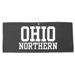 Ohio Northern University Large Microfiber Waffle Golf Towel