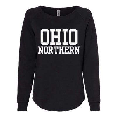 Ohio Northern University Womens California Wash Sweatshirt