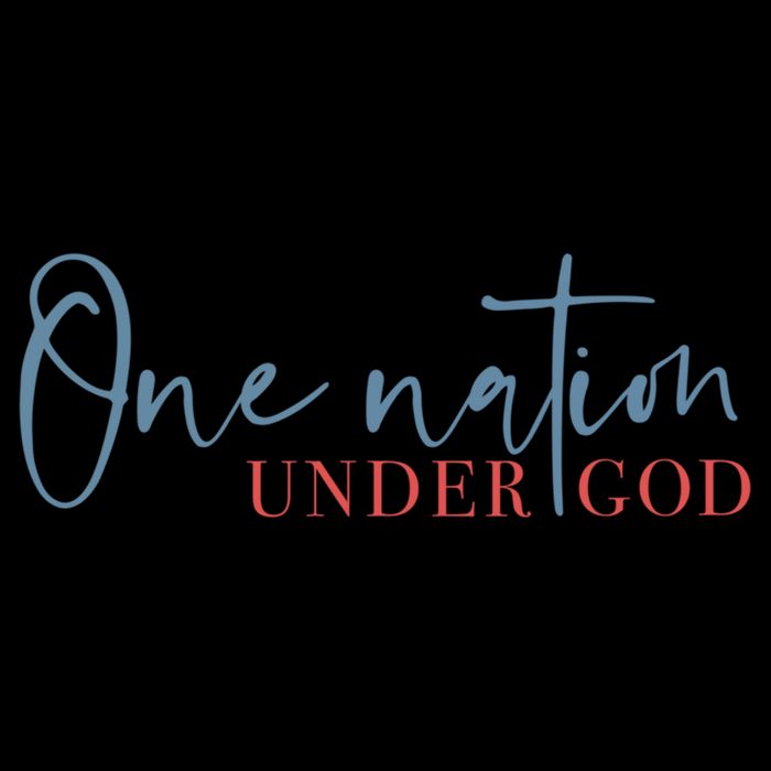 One Nation Under God American Cross Gift Impact Tech Backpack
