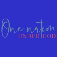 One Nation Under God American Cross Gift 16 in Basic Backpack