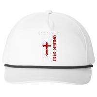 One Nation Under God American Christian Flag Snapback Five-Panel Rope Hat