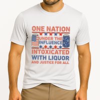 One Nation Under The Influence 4th Of July Intoxicated With Liquor Performance Shirt