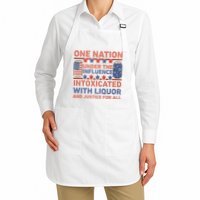 One Nation Under The Influence 4th Of July Intoxicated With Liquor Apron