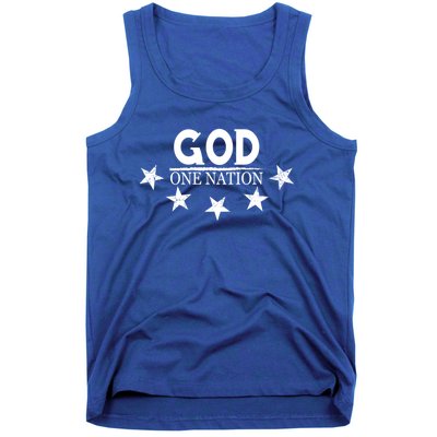 One Nation Under God Proud American Patriotic Gift Tank Top