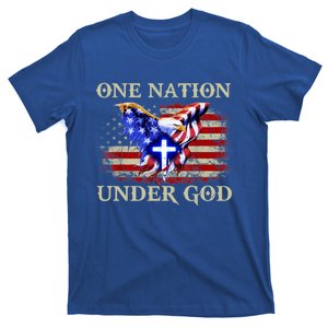 One Nation Under God Patriotic Usa Christian Gift T-Shirt