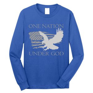 One Nation Under God American Patriots Gift Long Sleeve Shirt