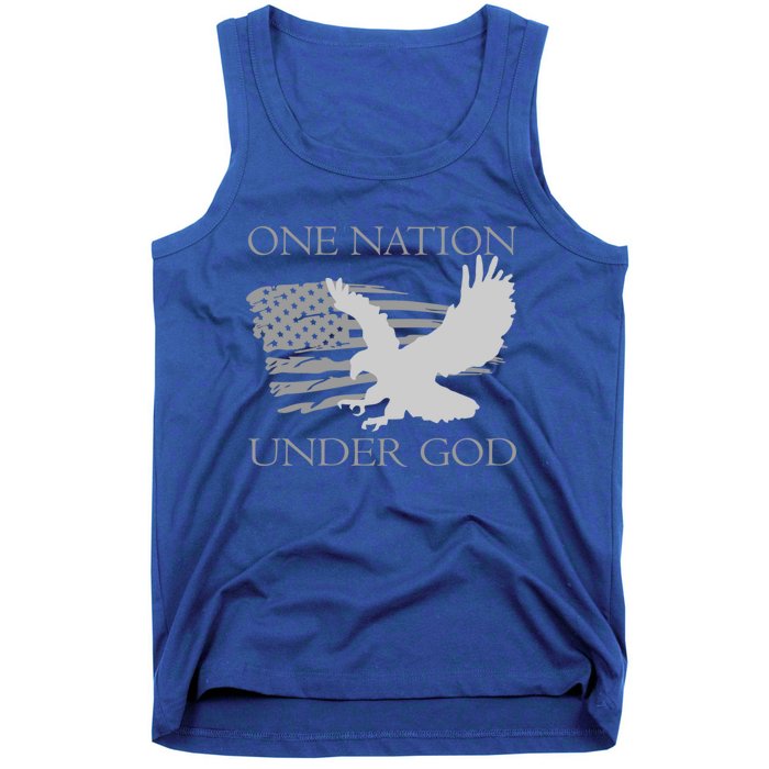 One Nation Under God American Patriots Gift Tank Top