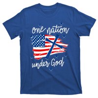 One Nation Under God Patriotic Usa Pray Christian Nation Gift T-Shirt