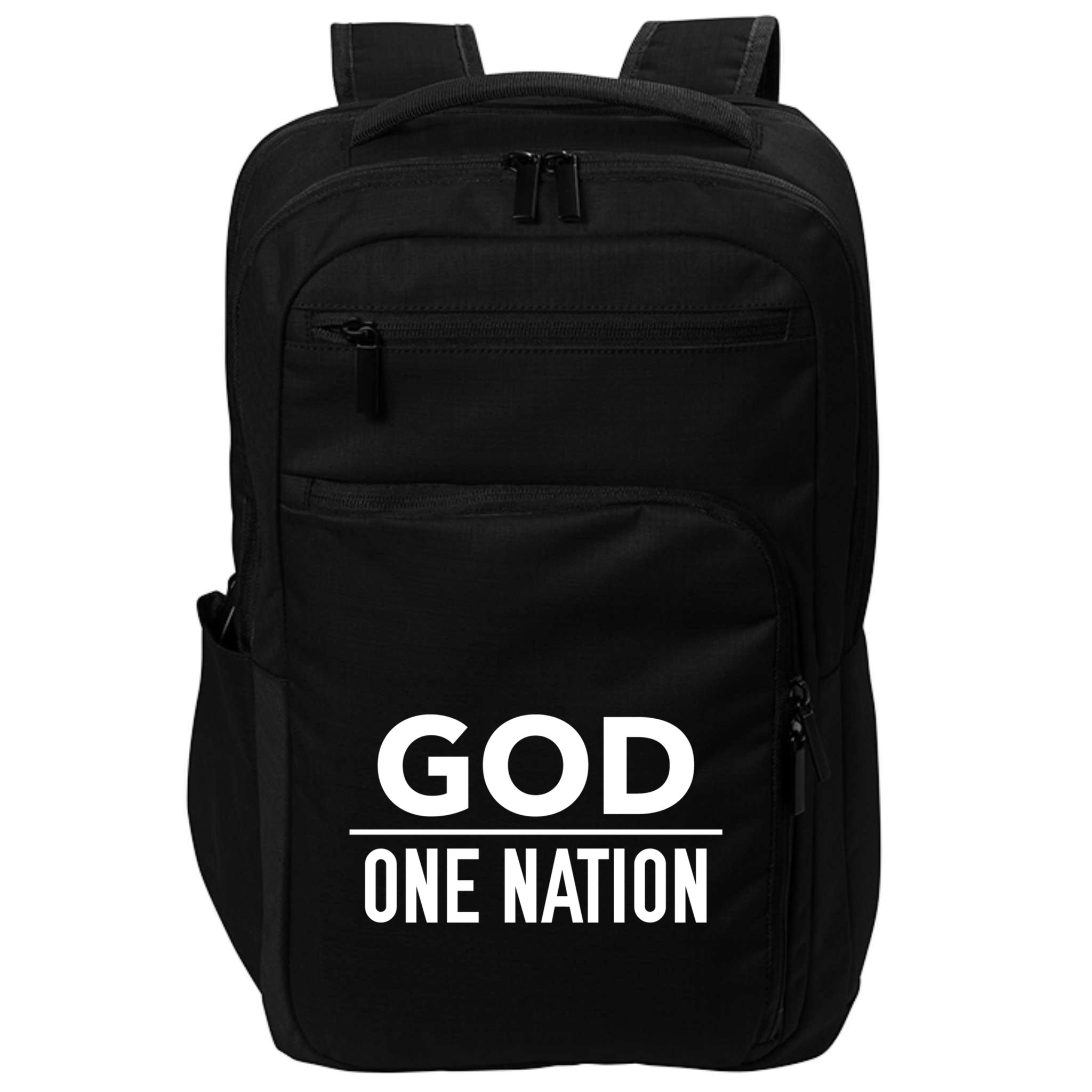 One Nation Under God Usa Creative Design Gift Impact Tech Backpack