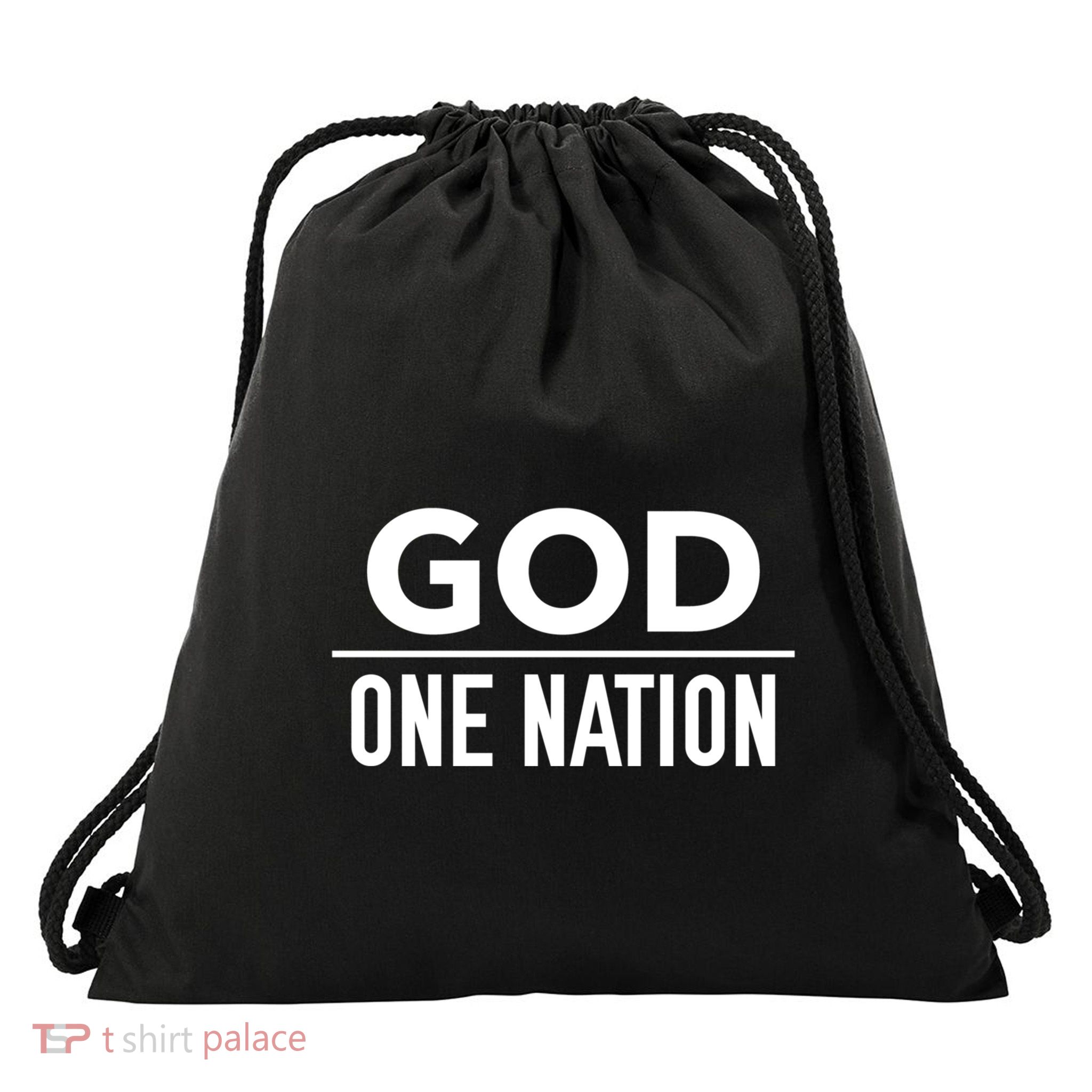 One Nation Under God Usa Creative Design Gift Drawstring Bag