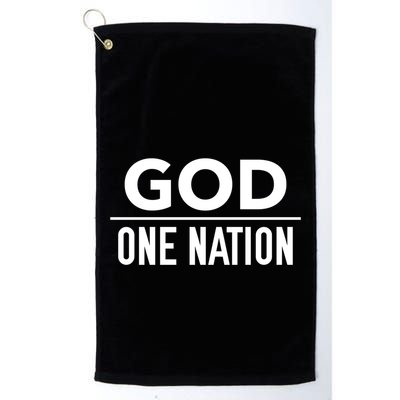One Nation Under God Usa Creative Design Gift Golf Towel