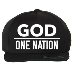 One Nation Under God Usa Creative Design Gift Wool Snapback Cap