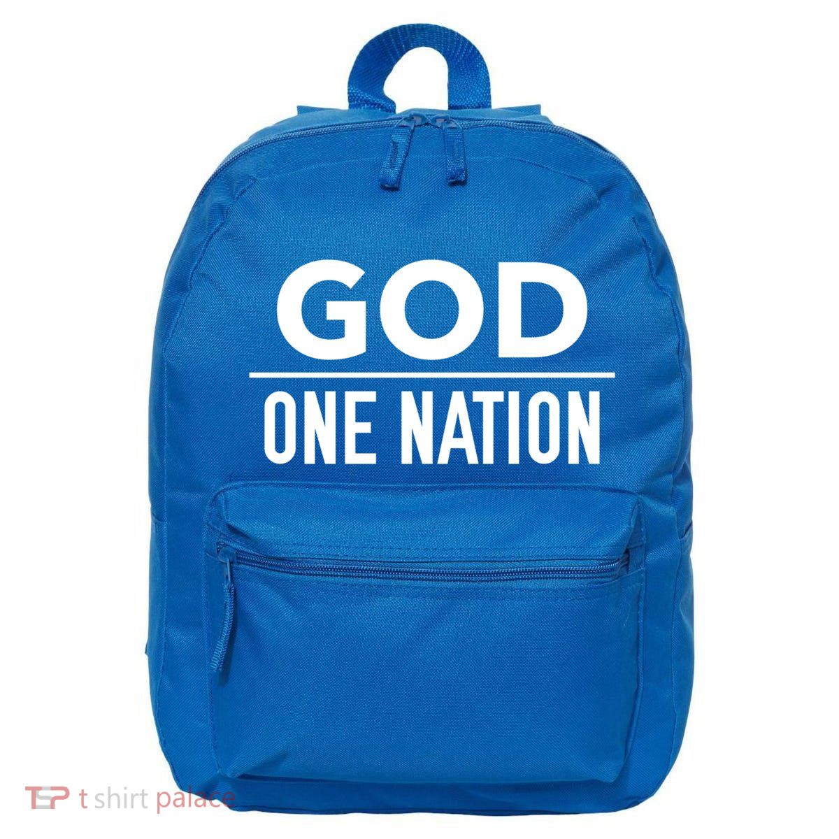One Nation Under God Usa Creative Design Gift 16 in Basic Backpack