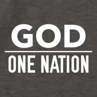 One Nation Under God Usa Creative Design Gift Vector Backpack