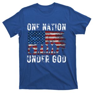 One Nation Under God Pledge Of Allegiance Great Gift T-Shirt