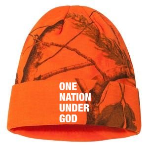 One Nation Under God Bold Design Gift Kati Licensed 12" Camo Beanie