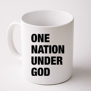 One Nation Under God Bold Design Gift Coffee Mug