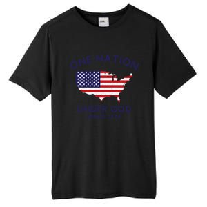 One Nation Under God Since 1776 Patriotic American July 4th Meaningful Gift Tall Fusion ChromaSoft Performance T-Shirt