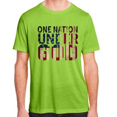 One Nation Under God Gift Adult ChromaSoft Performance T-Shirt