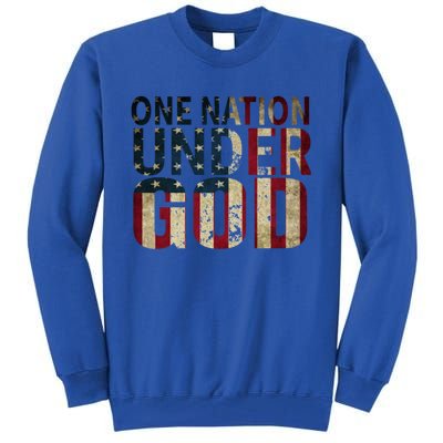 One Nation Under God Gift Tall Sweatshirt