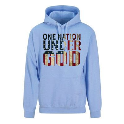 One Nation Under God Gift Unisex Surf Hoodie