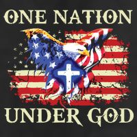 One Nation Under God Patriotic Usa Christian 11oz C Handle Ceramic Mug