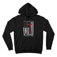 One Nation Under God American Flag Patriotic Christian Tall Hoodie