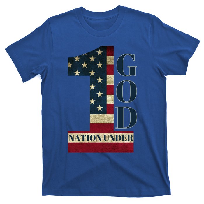 One Nation Under God Patriotic Gift T-Shirt