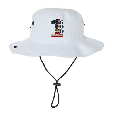 One Nation Under God Patriotic Gift Legacy Cool Fit Booney Bucket Hat