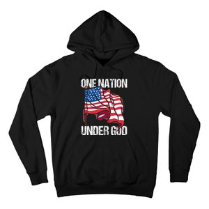 One Nation Under God American Usa Us America Patriotic Us Hoodie