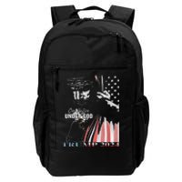 One Nation Under God Trump 2024 God American Flag Daily Commute Backpack