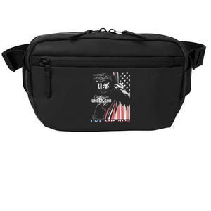 One Nation Under God Trump 2024 God American Flag Crossbody Pack