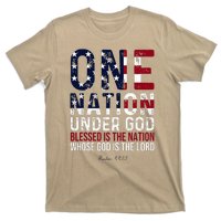 One Nation Under God Blessed Is The Nation Whose God T-Shirt