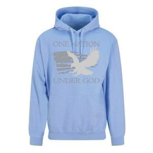 One Nation Under God American Patriots Funny Gift Unisex Surf Hoodie