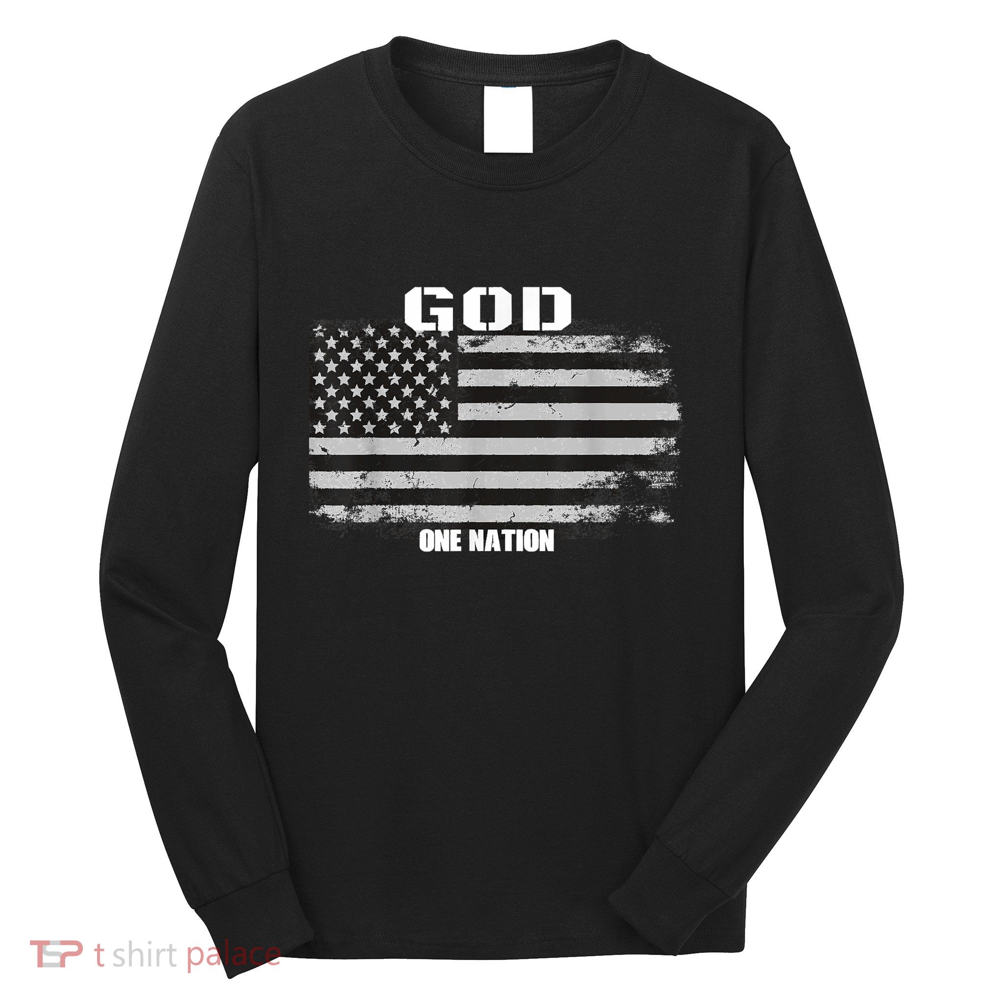 One Nation Under God Long Sleeve Shirt