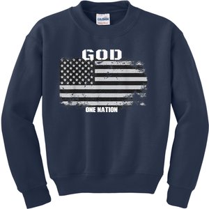 One Nation Under God Kids Sweatshirt