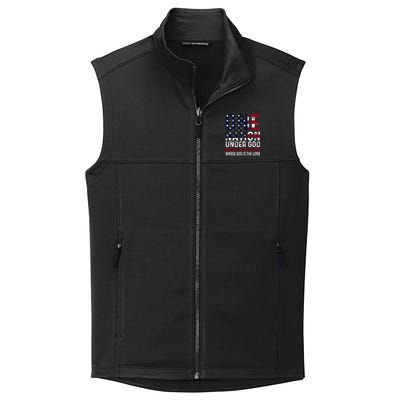 One Nation Under God Blessed Is The Nation Whose God Collective Smooth Fleece Vest