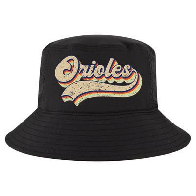 Orioles Name Vintage Retro Baseball Lovers Baseball Fans Cool Comfort Performance Bucket Hat