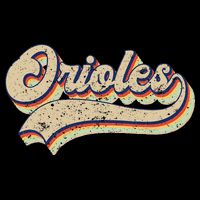 Orioles Name Vintage Retro Baseball Lovers Baseball Fans T-Shirt