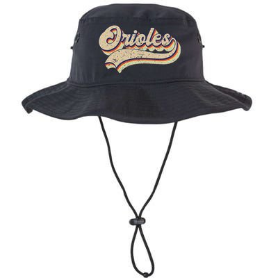 Orioles Name Vintage Retro Baseball Lovers Baseball Fans Bucket Hat