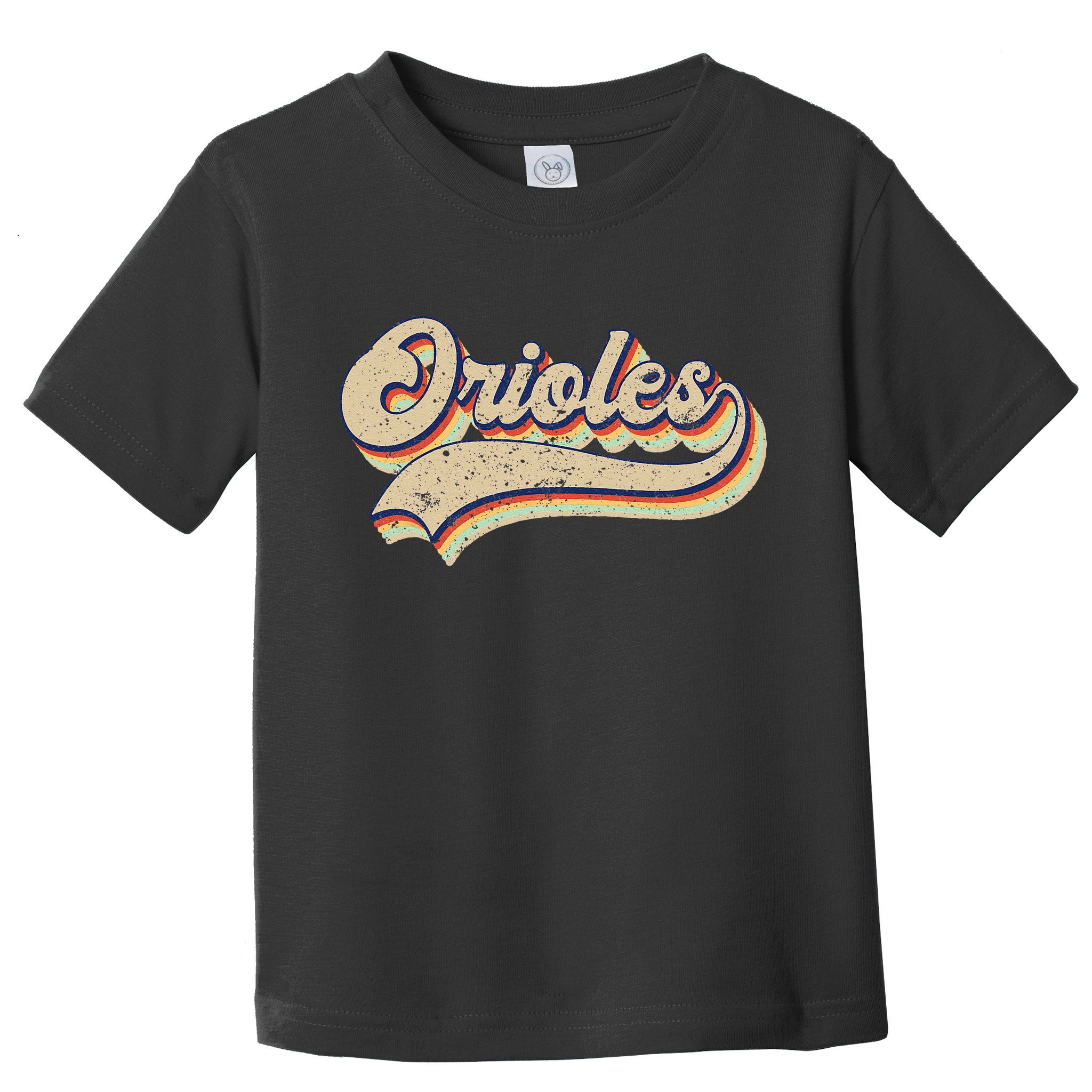 Orioles Name Vintage Retro Baseball Lovers Baseball Fans Toddler T-Shirt