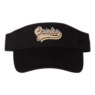 Orioles Name Vintage Retro Baseball Lovers Baseball Fans Visor