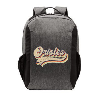 Orioles Name Vintage Retro Baseball Lovers Baseball Fans Vector Backpack