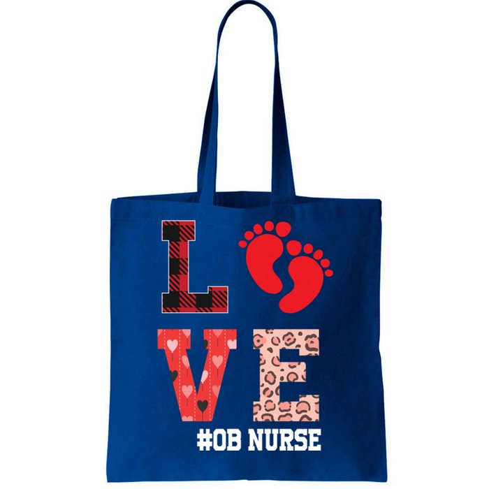 Ob Nurse Valentines Day Delivery Labor Gift Tote Bag